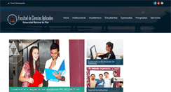Desktop Screenshot of aplicadas.edu.py
